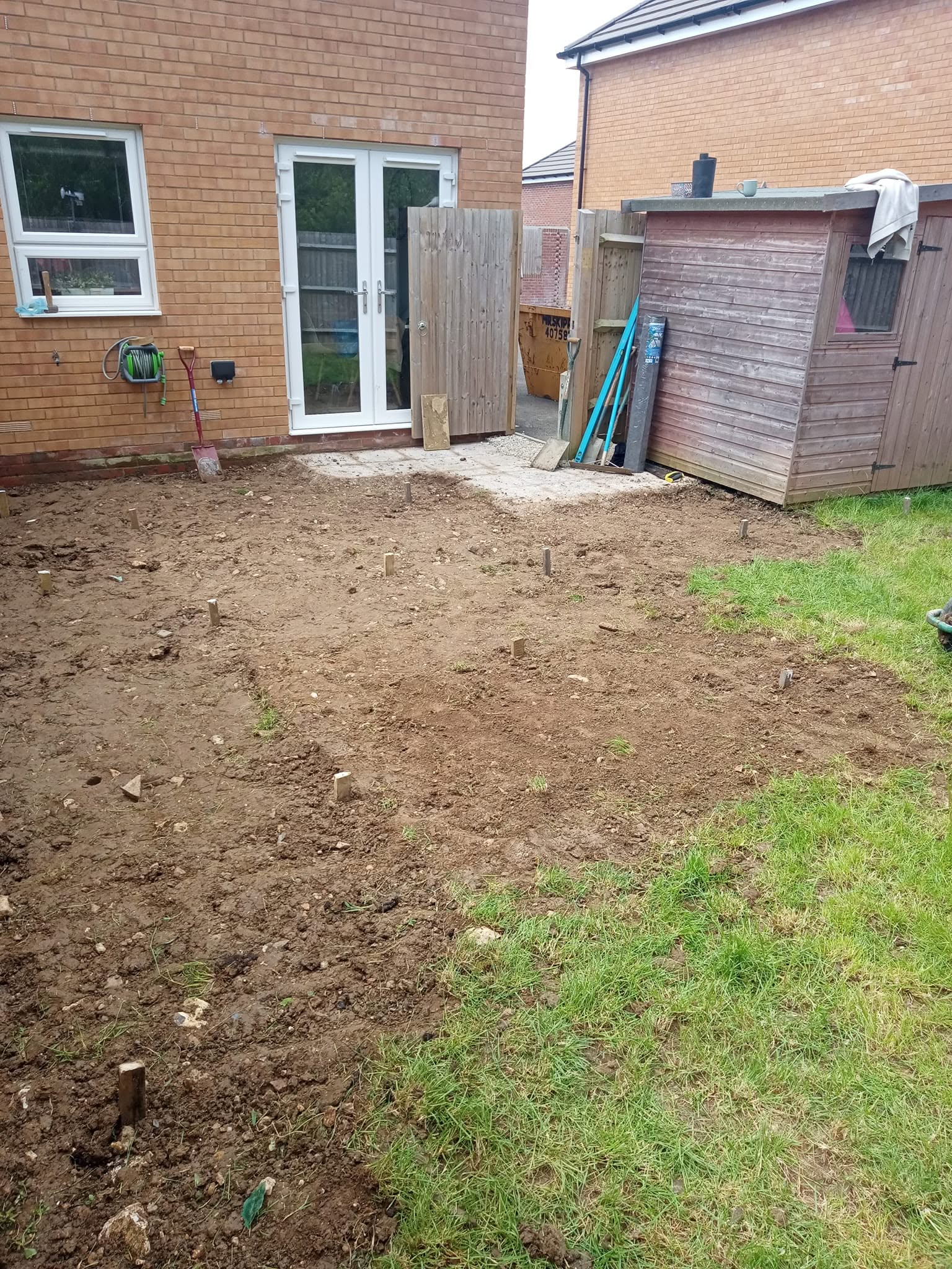 From groundwork to green, before work began