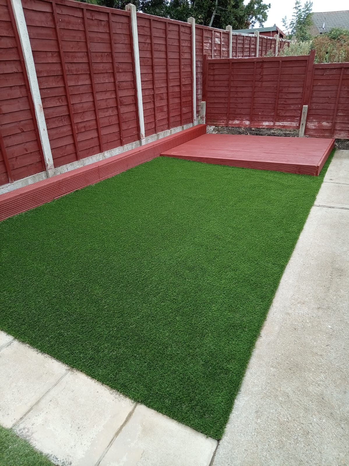 A fresh corner to enjoy, completed